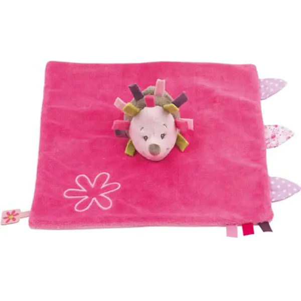 Мягкие игрушки Nattou Doudou Наттоу Дуду Manon & Alizee Ёжик и Коровка 521130, 521147 — фото 2