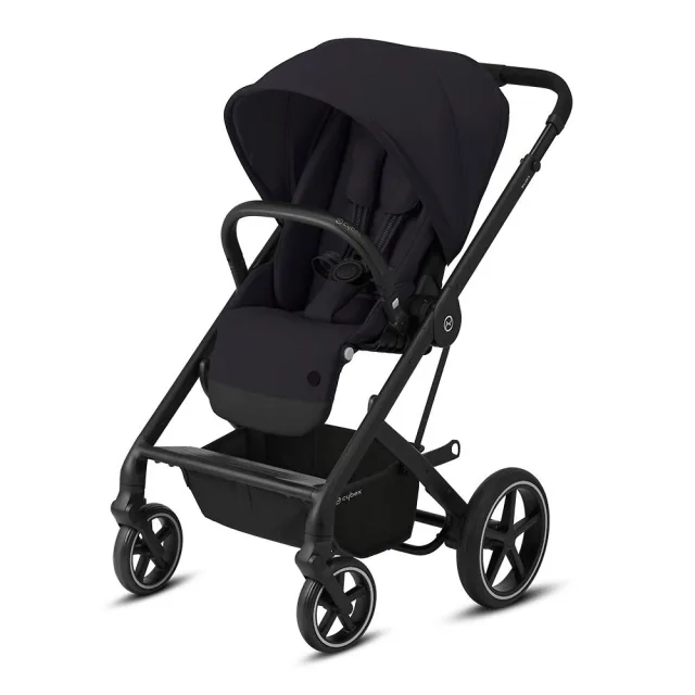 Детская прогулочная коляска Cybex Balios S Lux на черной раме — фото 6