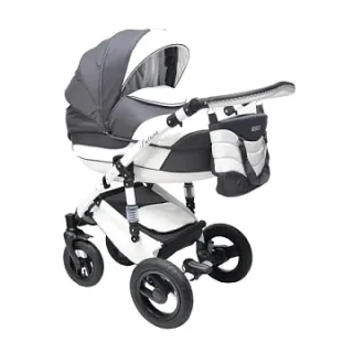 Детская коляска Aneco Futura New 2 в 1, экокожа, с конвертом