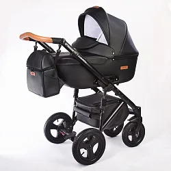 Детская коляска Nastella Martin 2 в 1, 100% эко-кожа