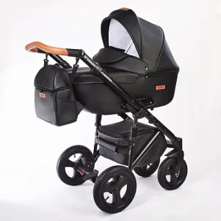 Детская коляска Nastella Martin 2 в 1, 100% экокожа