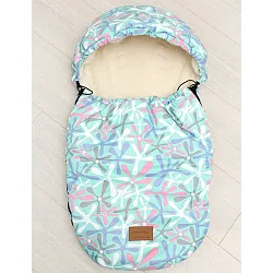 Универсальный меховой конверт AmaroBaby Little Friend Мята 80х45 см