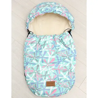 Универсальный меховой конверт AmaroBaby Little Friend Мята 80х45 см