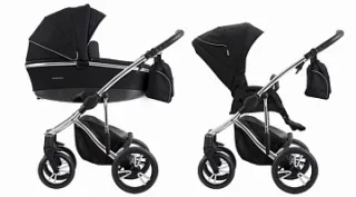 Детская коляска Bebetto Bresso Premium Class Silver 2020 2 в 1