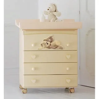 Пеленальный комод Baby Expert Cremino Беби Эксперт Кремино с ванночкой