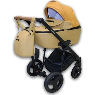 Детская коляска Effole Aurora 100% Ecco 3 в 1, экокожа