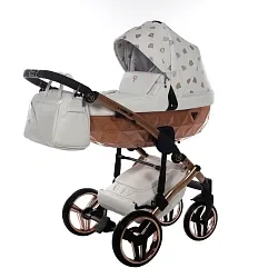 Детская коляска Junama Glow V2 2 в 1 на медной раме