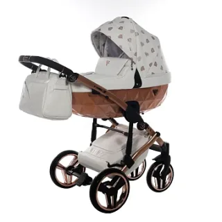 Детская коляска Junama Glow V2 2 в 1 на медной раме
