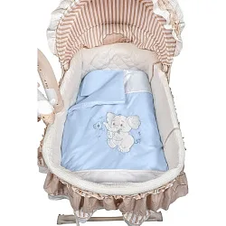 Набор постели в люльку Kids Fashion Elefant, 6 предметов