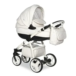 Детская коляска Indigo Melody S 2 в 1, экокожа