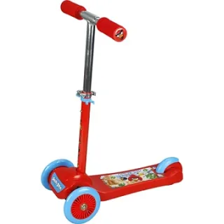 Трехколесный самокат 1Toy Angry Birds 1Той Энгри Бердз Т57625, управляется наклоном