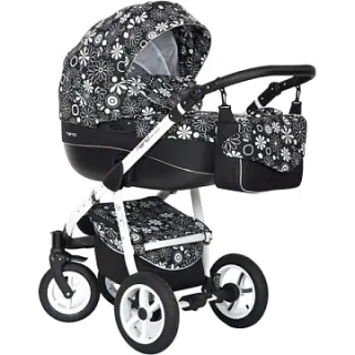 Детская коляска Riko Nano Flower Collection 2 в 1