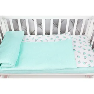 Комплект белья в кроватку WB AmaroBaby Baby Boom Мороженки, 3 предмета