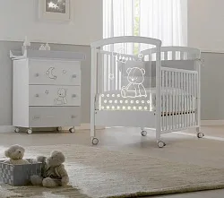 Детская кроватка Erbesi Stella Light LED