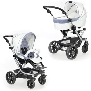 Детская коляска Teutonia Mistral S V3 Titanium Теутония Мистраль С В3 Титаниум 2 в 1