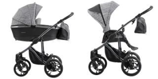 Детская коляска Bebetto Bresso Premium Class Dark 2020 3 в 1