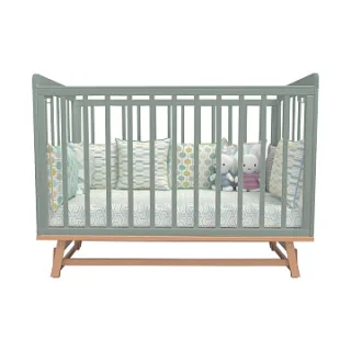 Детская кроватка Indigo Flora с продольным маятником