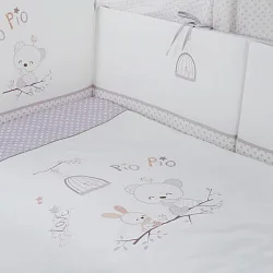 Сменный комплект постельного белья Perina Pio Pio, 3 предмета