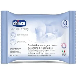 74755 Очищающие салфетки для груди Chicco