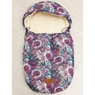Универсальный меховой конверт AmaroBaby Little Friend Фантазия 80х45 см