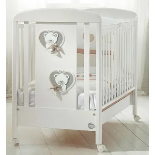 Детская кроватка Baby Expert Bon Bon Duetto, колесо
