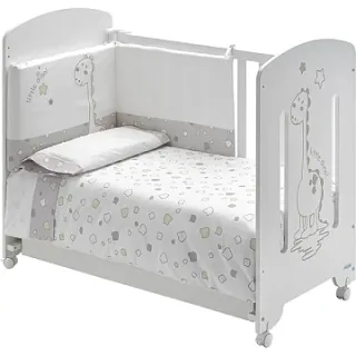 Сменный комплект белья Micuna Dinus Gris Микуна Динус Грис TX-821 в кроватку 120 х 60 см, 3 предмета