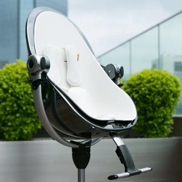 Стульчик для кормления Bloom Fresco Chrome Black/Noir Цвет основания Чёрный метал фото 2
