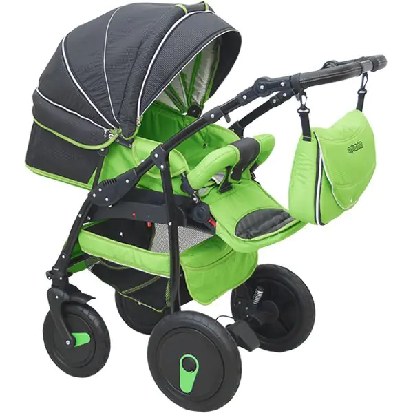 Детская коляска Quipolo Optima Lux Collection 2 в 1 фото 10
