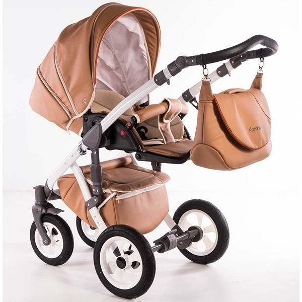 Детская коляска Street Racer Karona Eco 3 в 1, эко-кожа фото 7