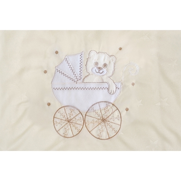 Набор постели в люльку Kids Fashion Bear Stroller, 6 предметов фото 2
