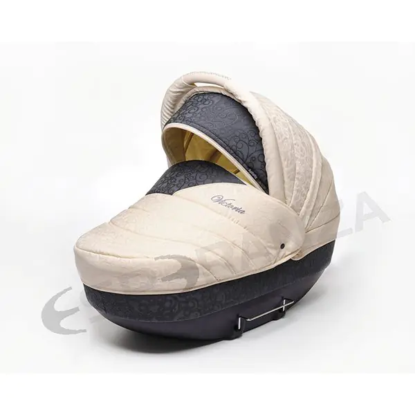 Детская коляска Esperanza Victoria Prestige 2 в 1 Цвет рамы - Бежевый - Маленькие колеса фото 8