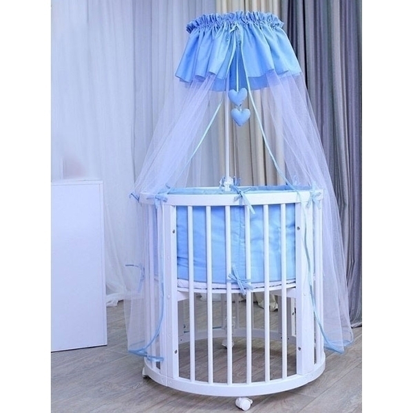 Универсальный комплект в кроватку Классика Evobaby 7 в 1, 7 предметов — как выглядит в жизни