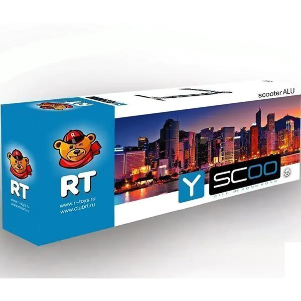 Самокат Y-Scoo RT 145 City Hong Kong Deluxe фото 16