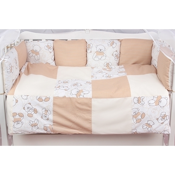 Универсальный комплект постели в кроватку AmaroBaby Триумф, 19 предметов фото 5