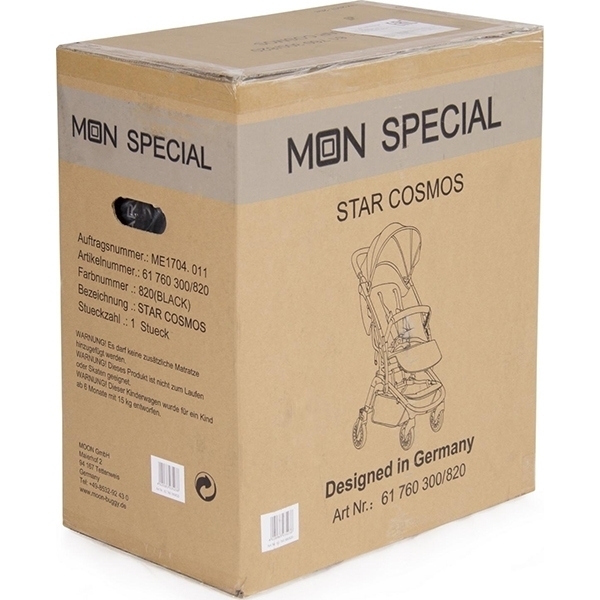 Детская прогулочная коляска Moon Star Special Line фото 8