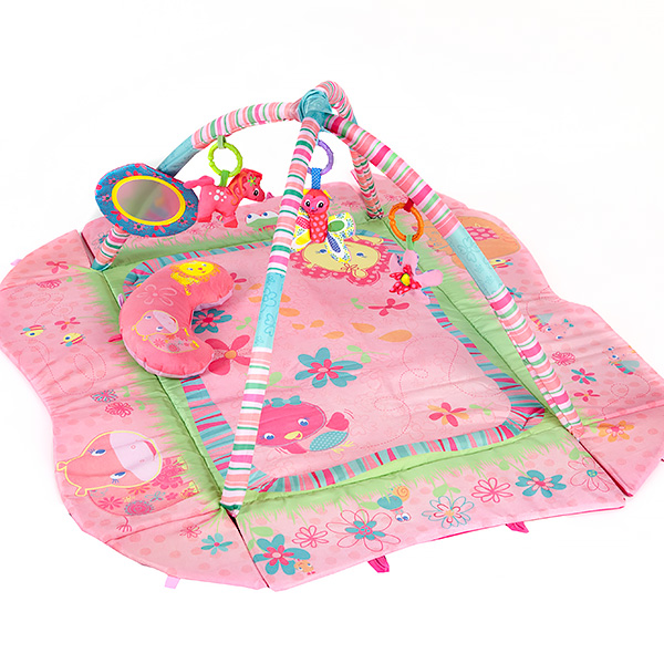 Развивающий коврик для новорожденного Funkids 3 Ways To Play с бортиками - Фото