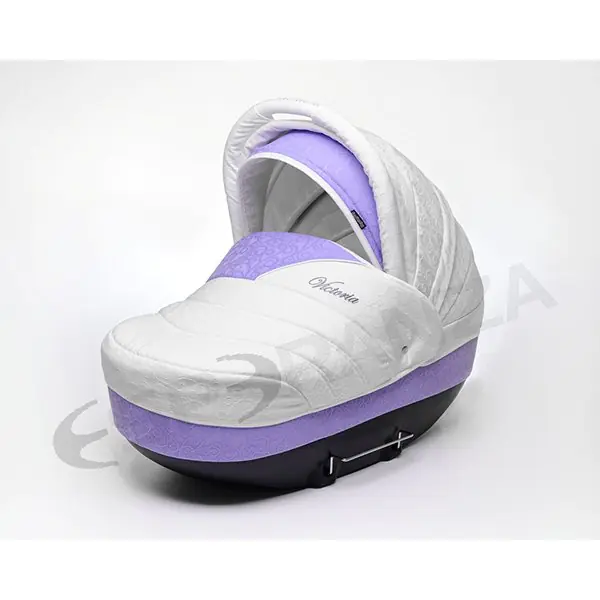 Детская коляска Esperanza Victoria Prestige 2 в 1 Цвет рамы - Бежевый - Маленькие колеса фото 3