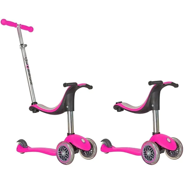 Самокат Y-Scoo RT Globber My Free New Technology Seat 4 в 1 с блокировкой колес фото 1