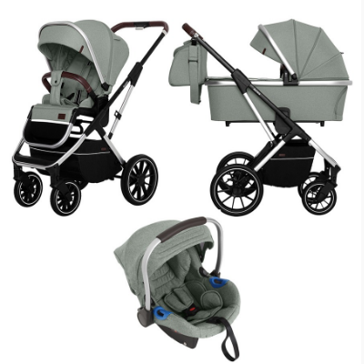 Детская коляска Carrello Aurora CRL-6502/2 3 в 1 с нерегулируемой ручкой - Фото