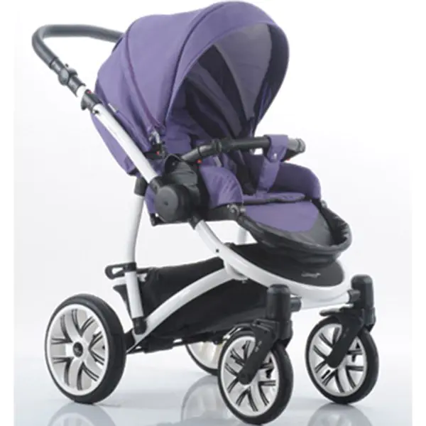 Детская коляска Bebetto Silvia 2 в 1 цвет рамы Black фото 15