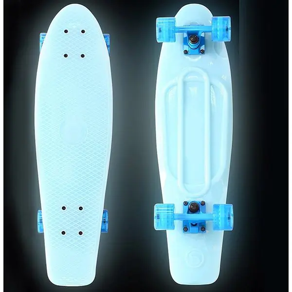 Скейтборд RT Y-Scoo Big Fishskateboard Glow 27" с сумкой арт. 402E, 68,6х19 фото 1