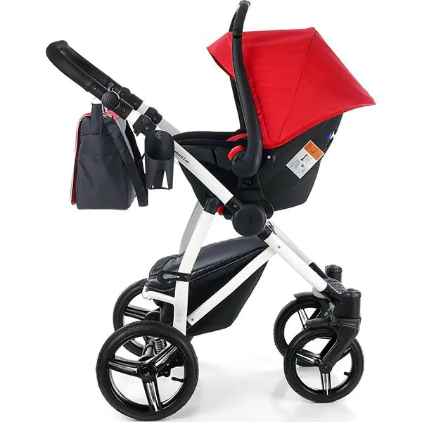 Детская коляска Esspero Newborn Lux Alu 3 в 1, шасси Black фото 1