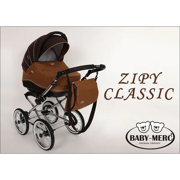 Детская коляска Baby-Merc Zipy Classic 3 в 1 фото 4