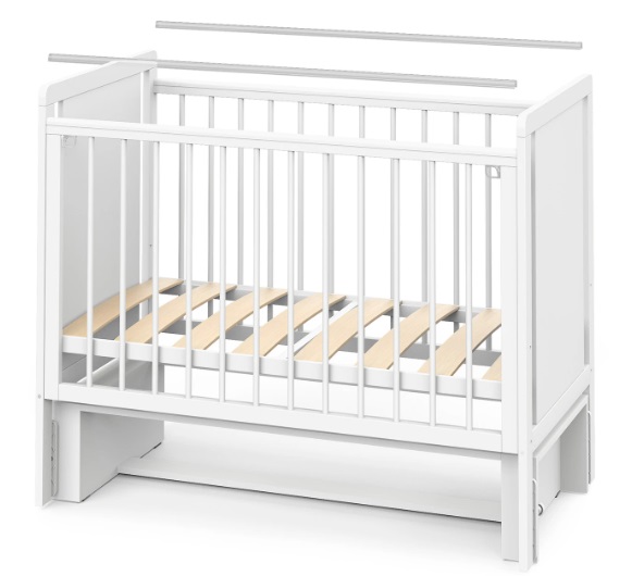 Детская кроватка Indigo Classic с маятником фото 1