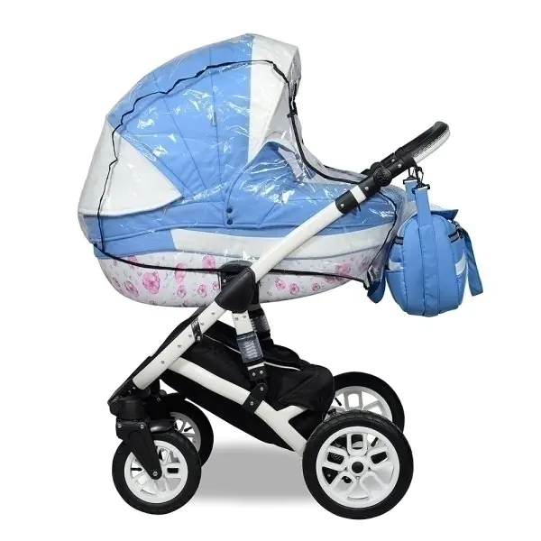 Детская коляска Indigo Isabel Flowers 2 в 1 фото 1