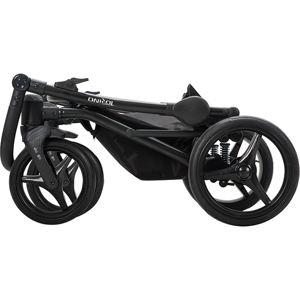 Детская коляска Bebetto Torino 2019 3 в 1, эко-кожа + ткань фото 17