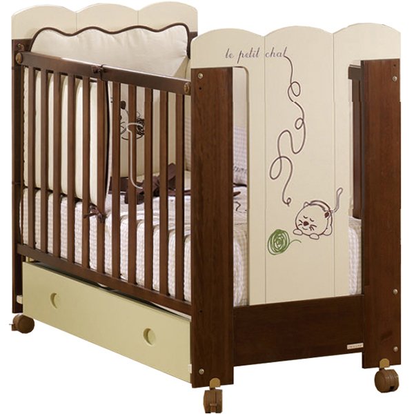 Детская кроватка Micuna Cats 120 х 60 см — как выглядит в жизни