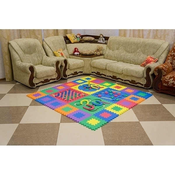 Игровой коврик-пазл Funkids 24" Игровой Центр 4 в 1 KB-119-NT, 4 плиты фото 3