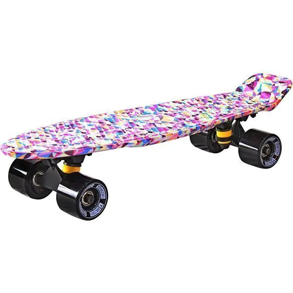 Скейтборд RT Y-Scoo Fishskateboard Print 22" с сумкой арт. 401G, 56,6х15 фото 7