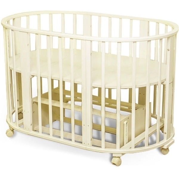 Детская кроватка-трансформер Sweet Baby Delizia 6 в 1, поперечный маятник — как выглядит в жизни